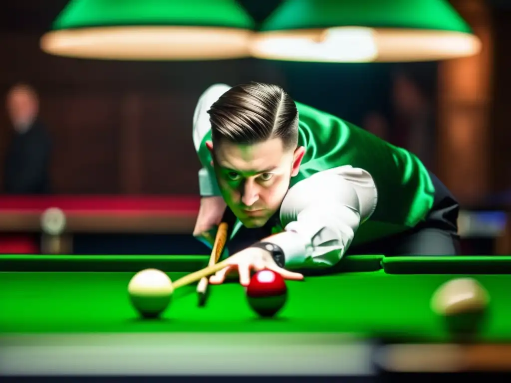 Kyren Wilson: Concentración máxima en el torneo de snooker
