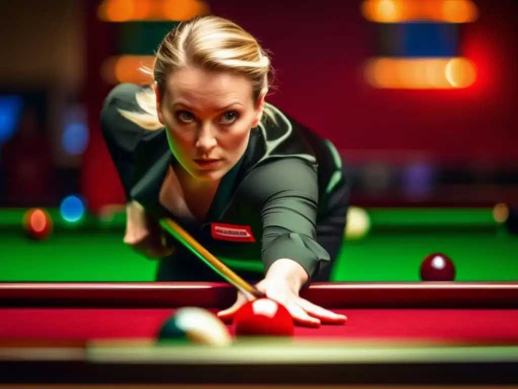 Reanne Evans: Determinación en el Snooker