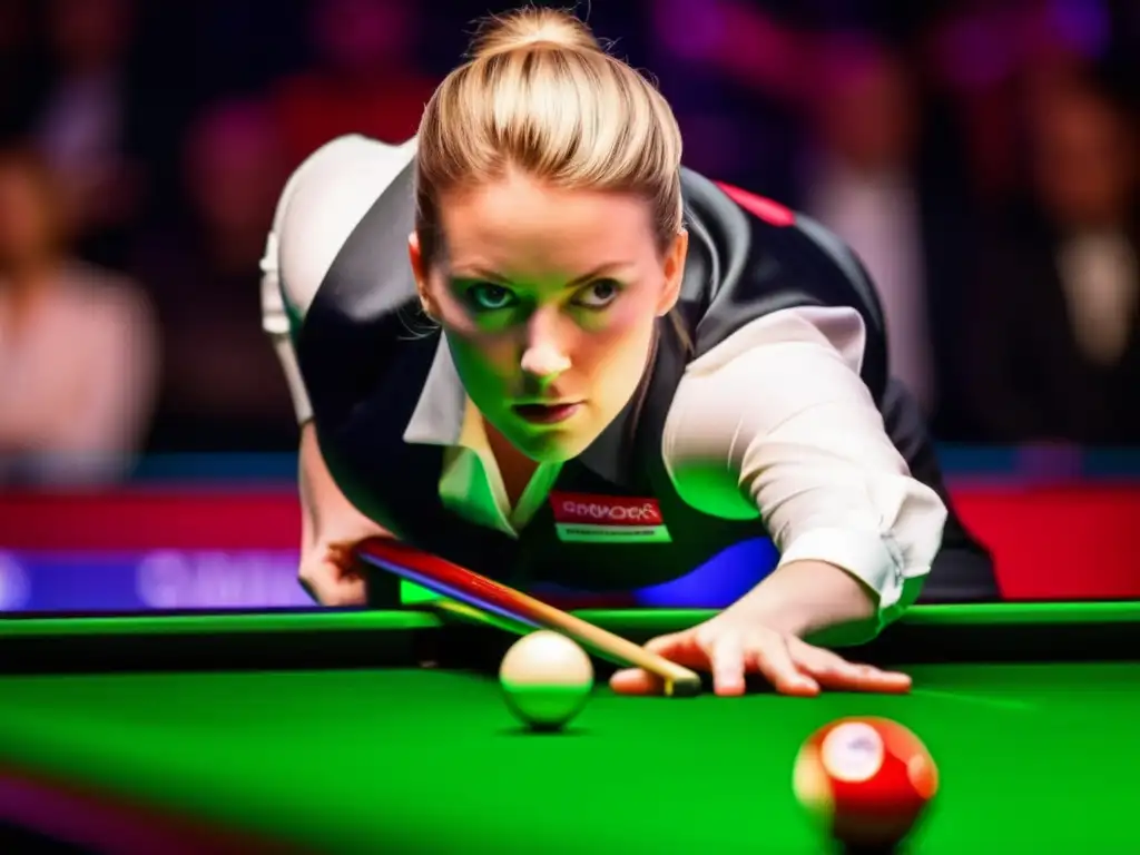 Reanne Evans: Determinación en el Snooker